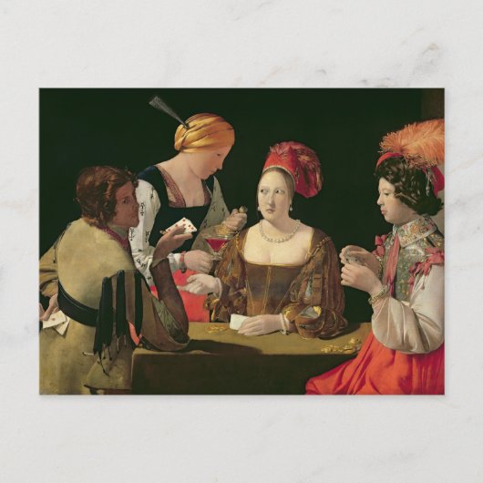 ダイヤのエースでカンニング ポストカード (正面)