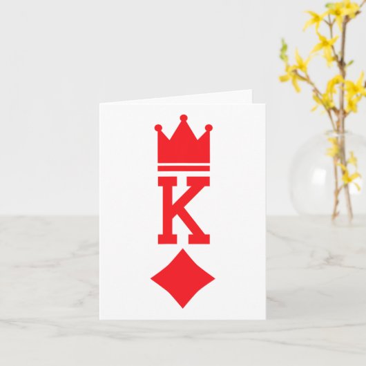 ダイヤのキングのハロウィン衣装 カード (黄色い花)