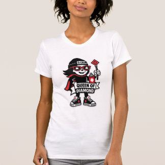 ダイヤの女王ストリートマスコット - ハイステークスエディション Tシャツ