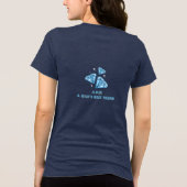 ダイヤは女の子の最高の友だ トライブレンドTシャツ (裏面)