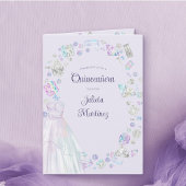 ダイヤエレガントズプリンセスキンセアニェラ写真折り畳み 招待状