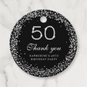 ダイヤエレガントズ50th誕生日サンキューラベル フェイバータグ (正面)