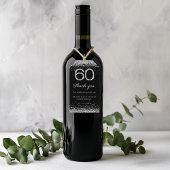 ダイヤエレガントズ60th誕生日パーティーありがとう ギフトタグ