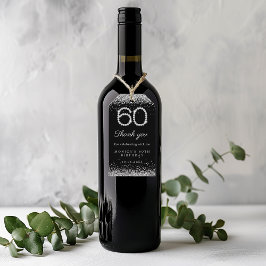 ダイヤエレガントズ60th誕生日パーティーありがとう ギフトタグ