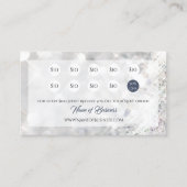 ダイヤエレガントフェイクモンドグリッタースパークルパンチロイヤリティ ロイヤリティカード (正面)