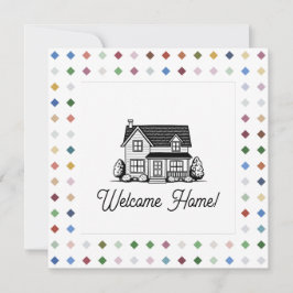 ダイヤエレガントモンド幾何パタ芸術的ーン シーズンカード