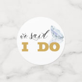 ダイヤエレガントモンド金ゴールドデザイン コンフェッティ (スモール正面)