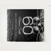 ダイヤエレガントモンド60thバースデーパーティーの背景 タペストリー (正面(横))