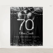 ダイヤエレガントモンド70thバースデーパーティーの背景 タペストリー (正面)