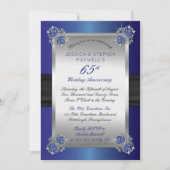 ダイヤエレガントモンド |ブルースピネル65周年記念 招待状 (正面)