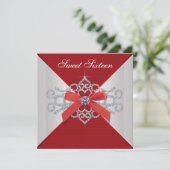 ダイヤエレガントンズレッドバースデーパーティー 招待状 (スタンド正面)