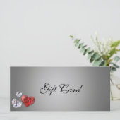 ダイヤエレガントン大切ハートギフト証明書 (スタンド正面)