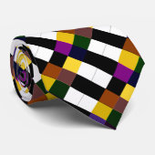 ダイヤカラフルモンド形状パターンタイ ネクタイ (ロール)