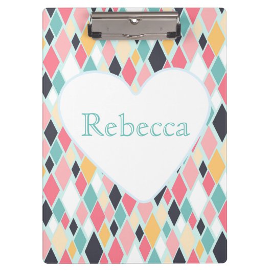 ダイヤカラフルモンド クリップボード (正面)