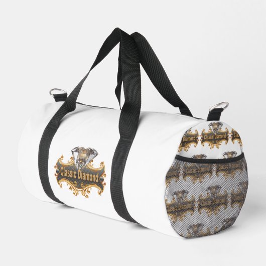 ダイヤクラシックモンド ダッフルバッグ (右コーナー)