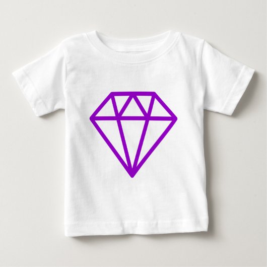 ダイヤシンプルモンド ベビーTシャツ (正面)