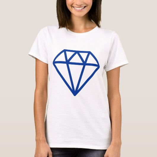 ダイヤシンプルモンド Tシャツ (正面)