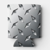 ダイヤパーソナライズされたモンドプレート鋼 缶クーラー (裏面)