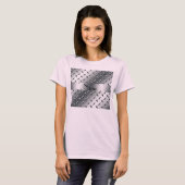 ダイヤパーソナライズされたモンドプレート鋼 Tシャツ (正面フル)
