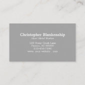 ダイヤフェイクモンドプレート板金ワーカカスタムー 名刺 (裏面)