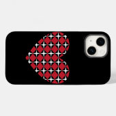 ダイヤモダンモンドハート Case-Mate iPhoneケース (裏面 (横))
