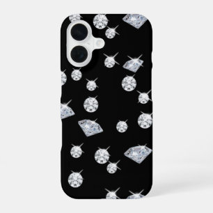 ダイヤモダンンパターン iPhone 16ケース