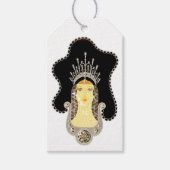 ダイヤモノグラムのモンド4月の誕生石 ギフトタグ (正面)