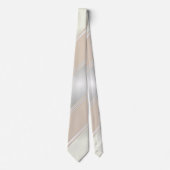 ダイヤモンドおよびシャンペン色 ネクタイ (正面)
