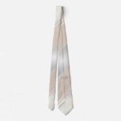 ダイヤモンドおよびシャンペン色 ネクタイ (裏面)