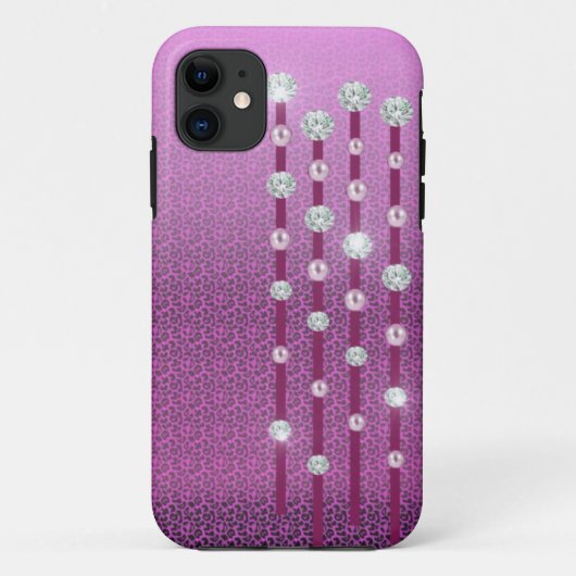 ダイヤモンドおよび真珠のiphone 5の場合 Case-Mate iPhoneケース (裏面)