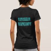 ダイヤモンドおよびHadassah Hardcandyは永久にティーです Tシャツ (裏面)