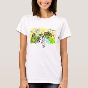ダイヤモンドが付いている空のルーシー Tシャツ