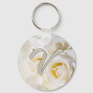 ダイヤモンドきらきら光るなV キーホルダー