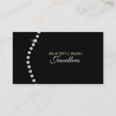 ダイヤモンドきらきら光るジュエルジュエリーストア名刺 名刺 (正面)