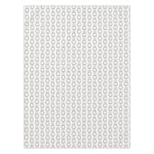 ダイヤモンドきらきら光るリングや輪結婚婚約ファッショニスタ テーブルクロス (正面)