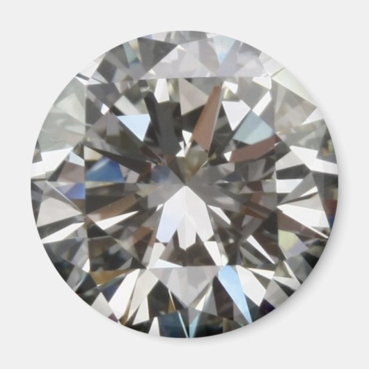 ダイヤモンドきらきら光る磁石 マグネット (正面)