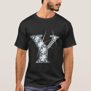 ダイヤモンドきらきら光るTシャツ Tシャツ
