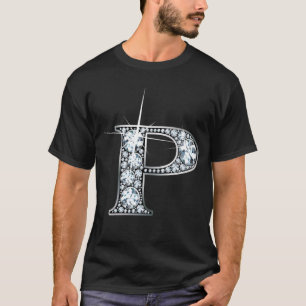 ダイヤモンドきらきら光るTシャツ Tシャツ