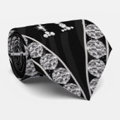 ダイヤモンドでおおわれている ネクタイ (ロール)