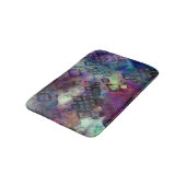 ダイヤモンドとの嵐の多彩な水彩画の抽象芸術 バスマット (アングル)