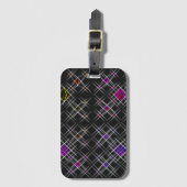 ダイヤモンドとクロスのラゲッジタグ ラゲッジタグ (正面縦)