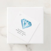 ダイヤモンドとグリッターレース フェイバータグ (インサイチュ)