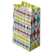 ダイヤモンドとスターバスト スモールペーパーバッグ (裏面アングル)