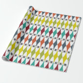 ダイヤモンドとスターバスト ラッピングペーパー (アンロールド)