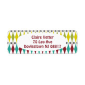 ダイヤモンドとスターバスト ラベル (正面)