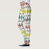 ダイヤモンドとスターバスト レギンス (左)