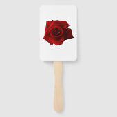 ダイヤモンドとバラ長方形プログラムファン ハンドファン (裏面)