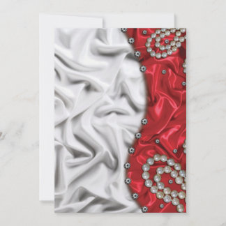 ダイヤモンドとパールデザイン