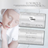 ダイヤモンドとロ華美ゴを使用した豪華な銀 名刺