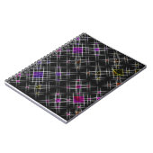 ダイヤモンドと十字スパイラルノートブック ノートブック (左側)